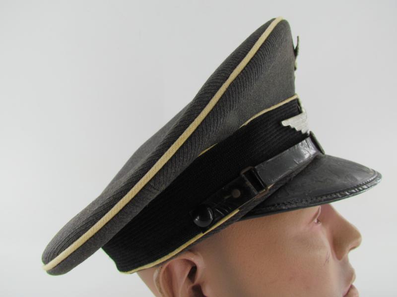 Luftwaffe Hermann Göring Regiment NCO Visor Cap...Rare