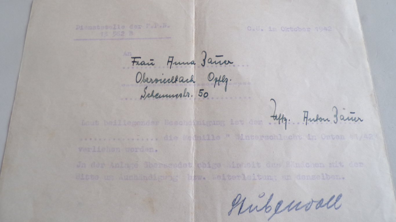 Large grouping of a Obergefr. 5.Inf Rgt 41 mot 2/3