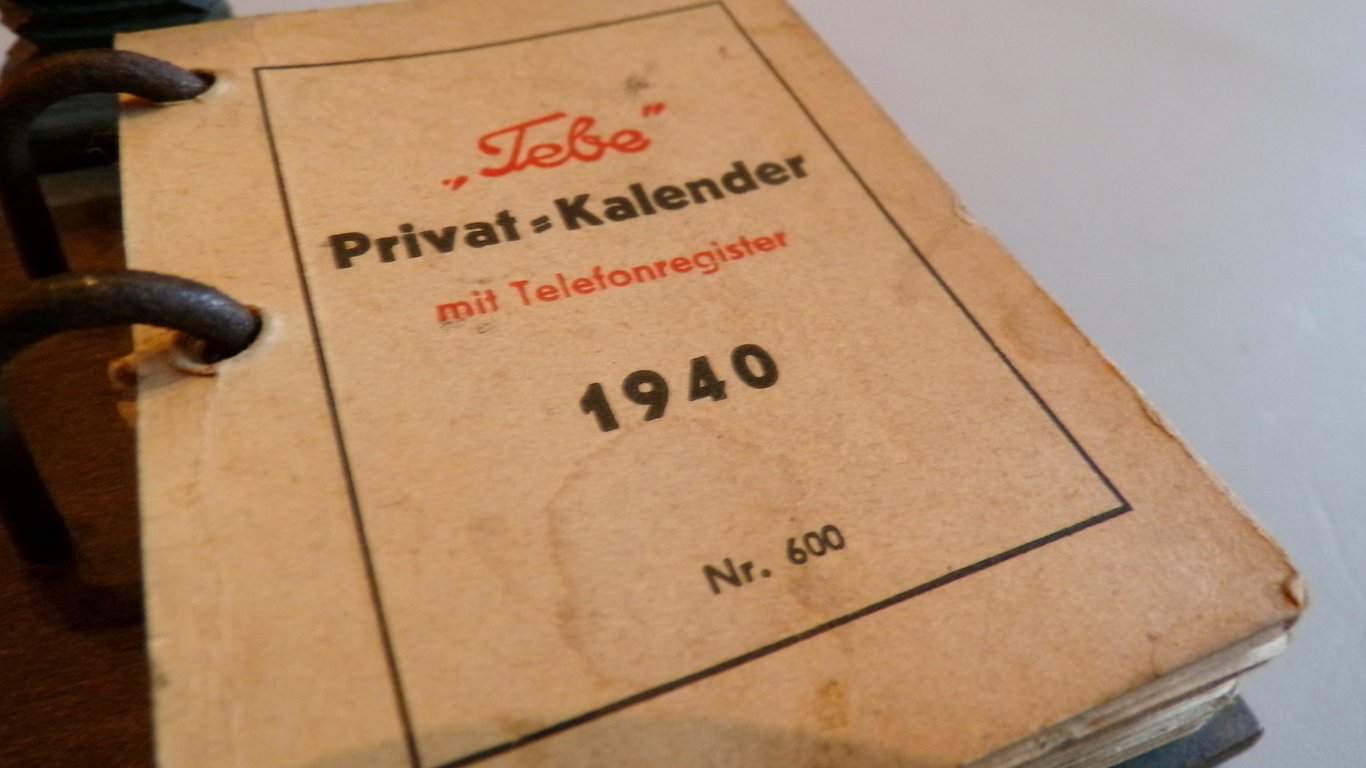 "Tebe" private calender 1940