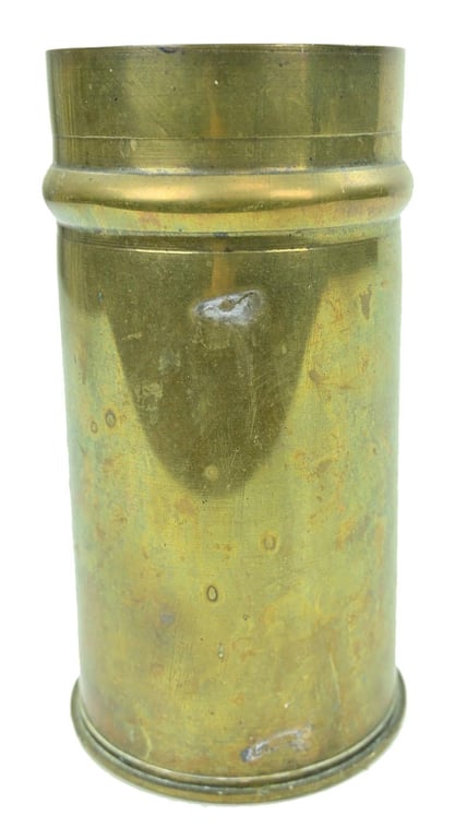 British WW2 25pds Artillery Shell Trench Art