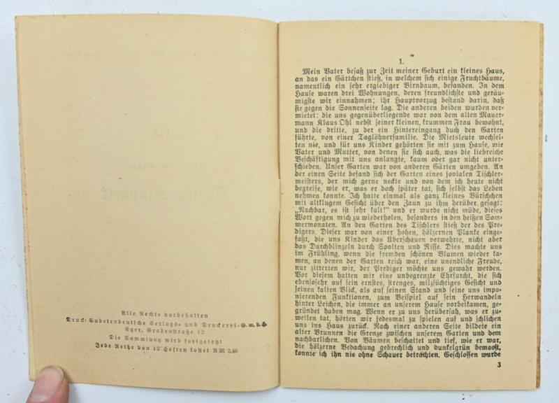 German WH Pocket Booklet