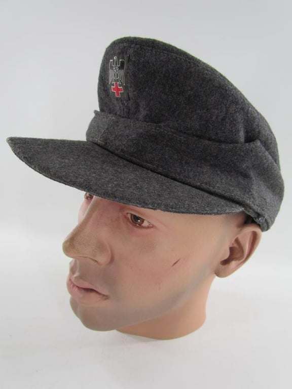 German DRK M43 Style Cap Marked DRK 1944