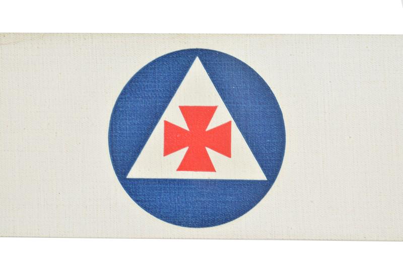 US WW2 Civil Defense Armband