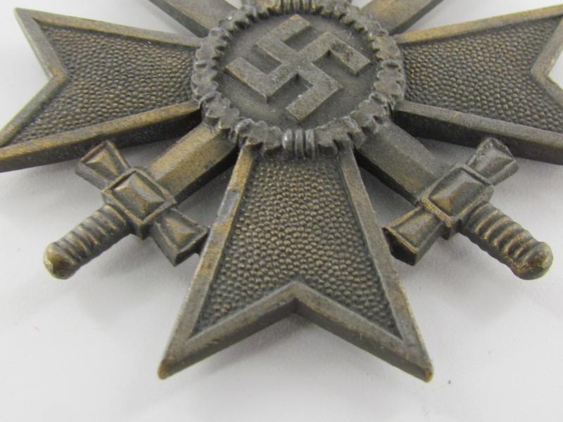 German War Merit Cross with Swords Marked 80