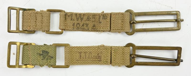 British WW2 Shoulderstrap -Belt Mounting Set