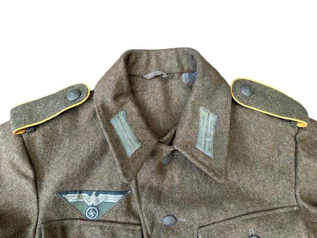 Wehrmacht Heer M44 tunic, printed eagle (!)