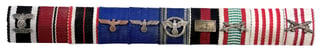 German WH 10-pieced General Ribbonbar