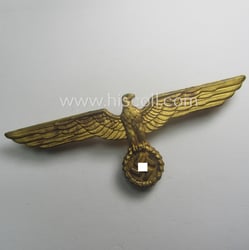 WH (Kriegsmarine) bright-golden-toned breast-eagle as intended for usage...
