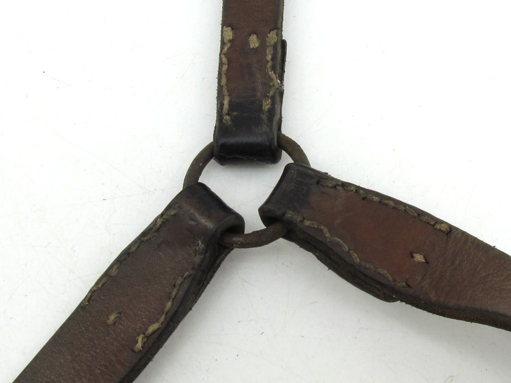 luftwaffe leather Y-straps ‘Koppeltragegestell’