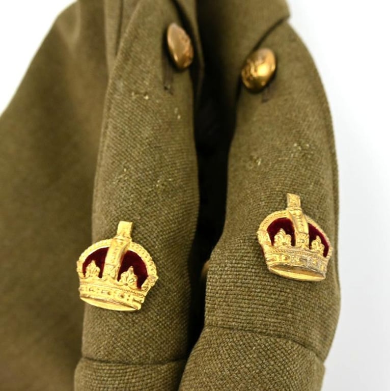 British WW2 Royal Artillery Grouping Major B.Hodgson