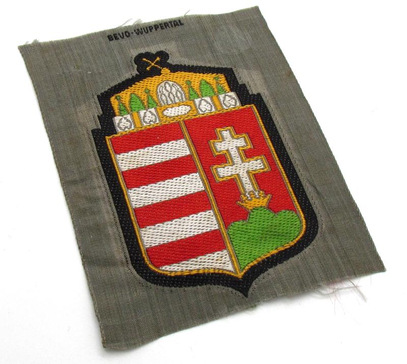 Wehrmacht Hungarian ‘BeVo’ volunteer shield