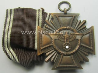 'N.S.D.A.P. Dienstauszeichnung in Bronze' (ie. '3. Stufe für...