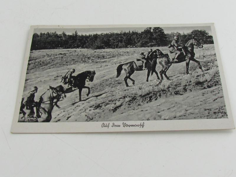 Postcard: Unser Heer....Cavalry