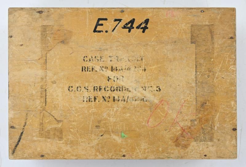 British WW2 G.G.S. MK3 Recorder in Case