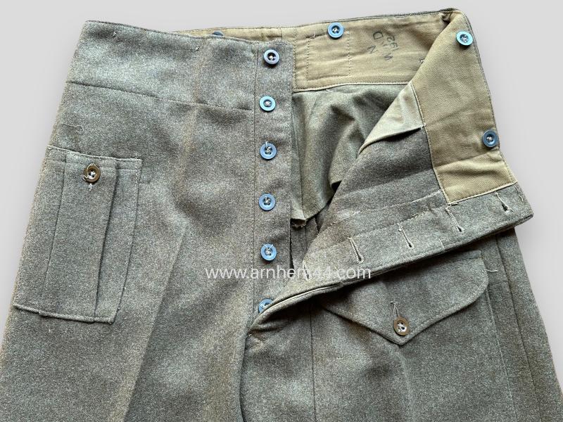 British WWII Battlesdress Trousers -1942-