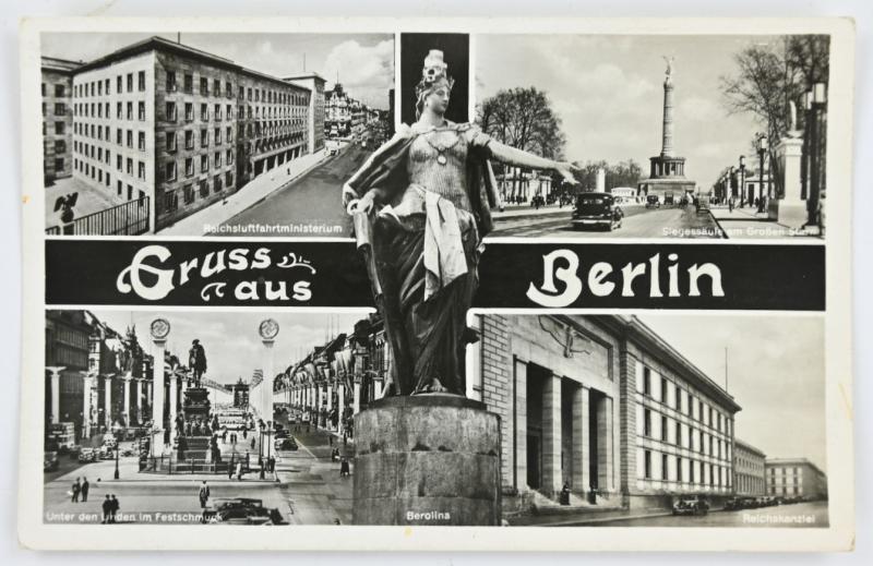 German Third Reich Postcard 'Grusse aus Berlin'