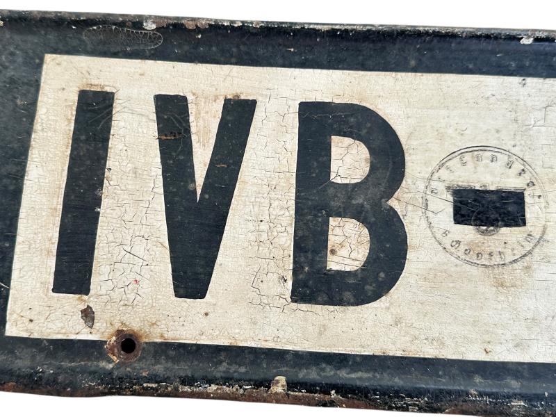 Wehrmacht License Plate
