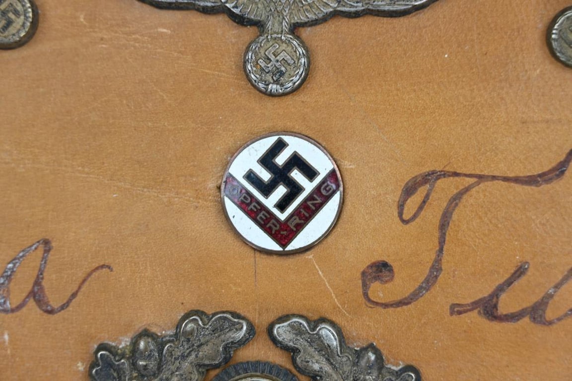US WW2 Named Motorcyclist 'Souvenirs' Kidney Belt