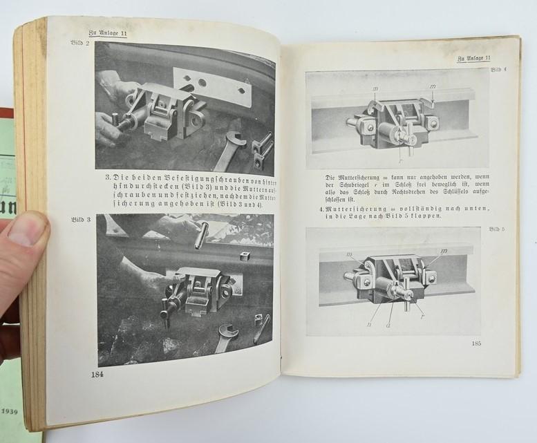 German Third reich Reichsbahn Booklet Set