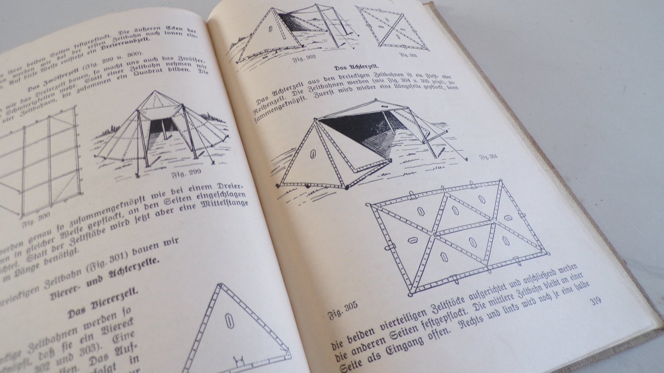 HJ im Dienst Handbook - Linen Cover