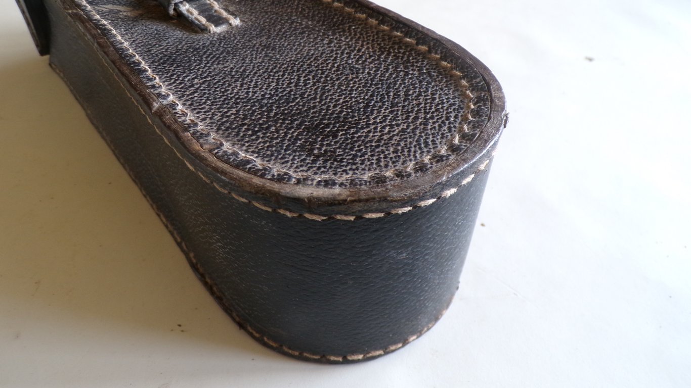 O.B. 33 Field Telephone Handset Pouch - WaA Ink Stamped