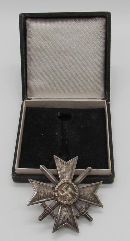 War Merit cross (KVK) first class “1” in Case