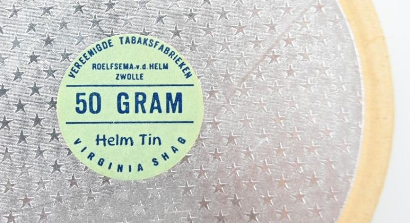 Dutch WW2 Era 'Helm Tin' Virginia Shag Tabacco