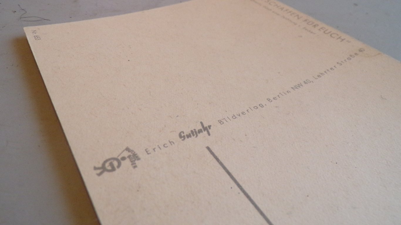 Erich Gutjahr Postcard Nr. 653
