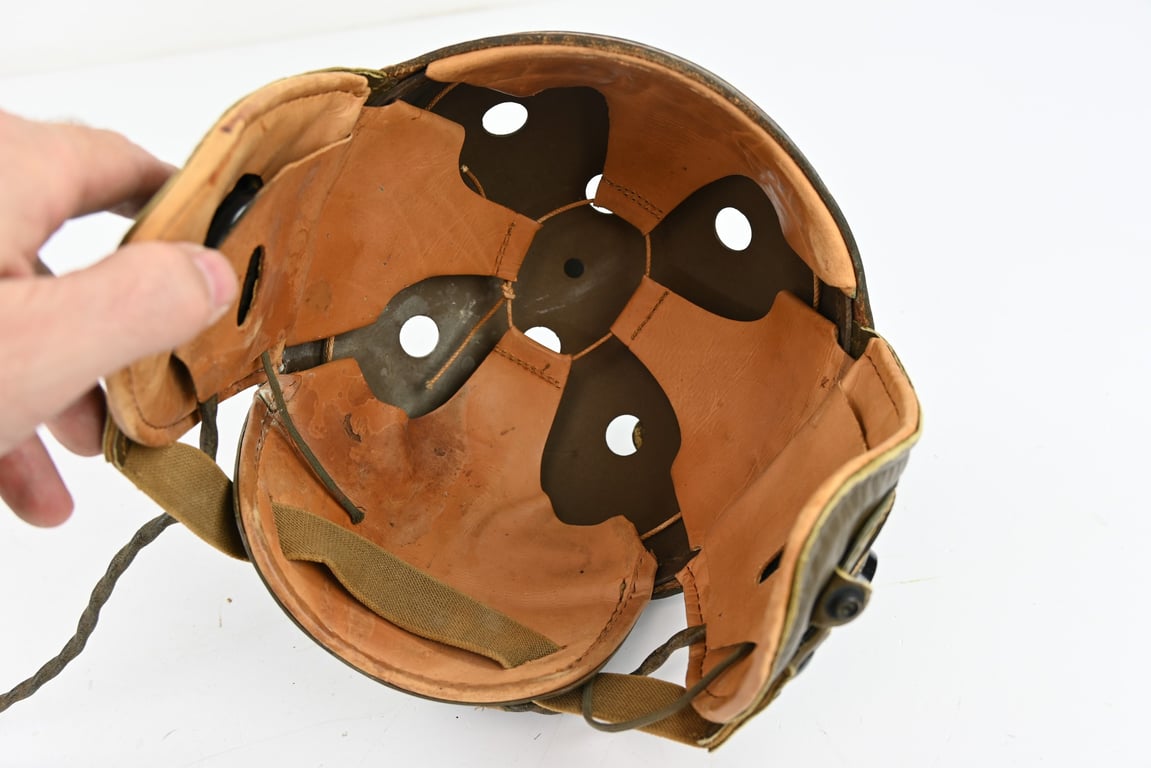 US WW2 Tanker Helmet by Sears