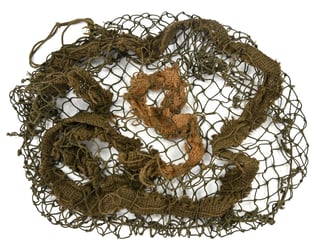 US WW2 Helmet Net with Scrim