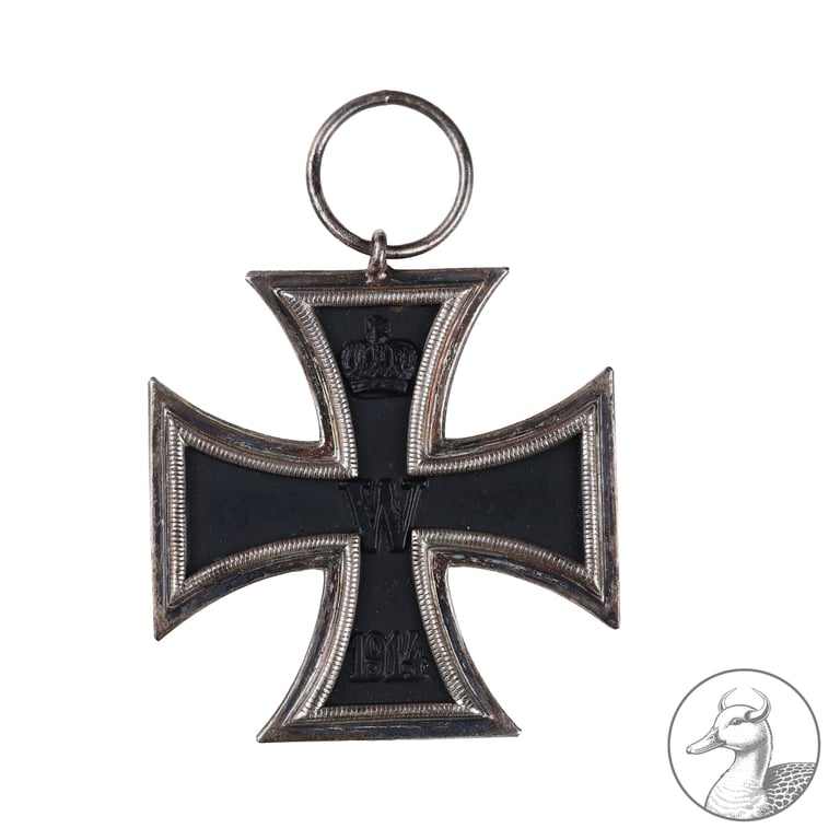 Eisernes Kreuz 2. Klasse 1914 und Ehrenkreuz für Frontkämpfer im Etui