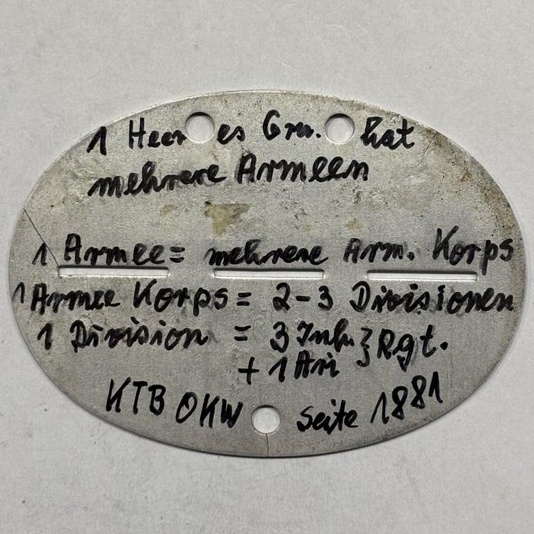 Heer. Gru. Kdo. C - Heeres-Gruppen-Kommando C