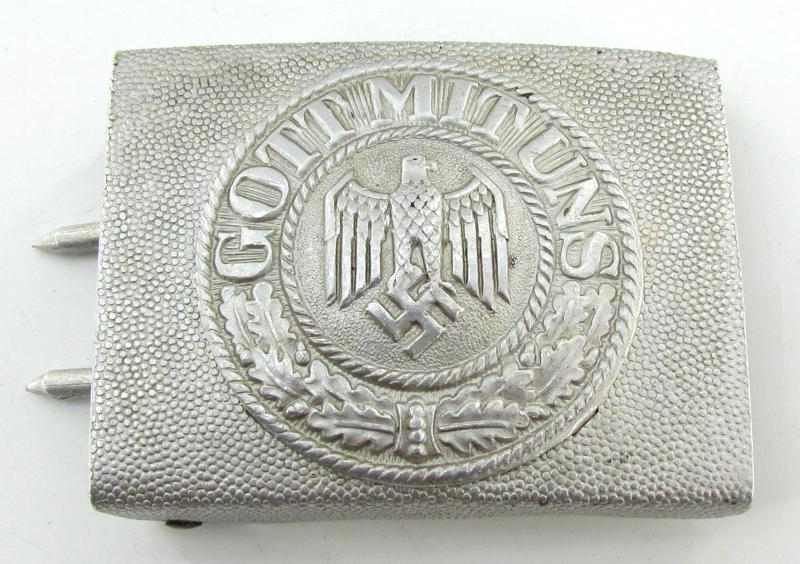 Wehrmacht ( Heer ) Parade Buckle and DRGM Belt