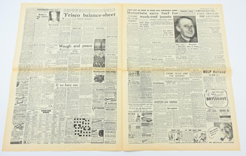 British WW2 Newspaper 'Daily Mail'