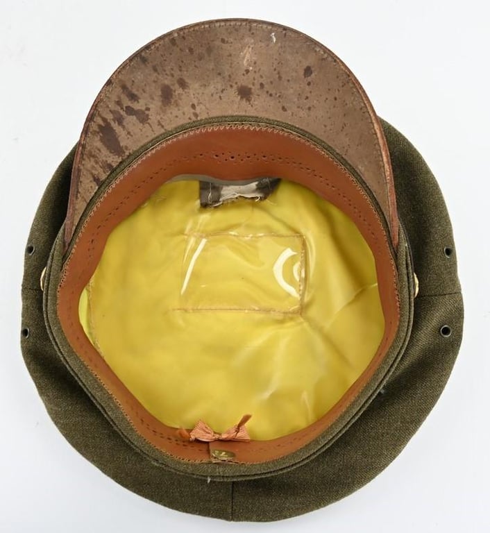 US WW2 Officer's Semi-Crusher Visor Cap