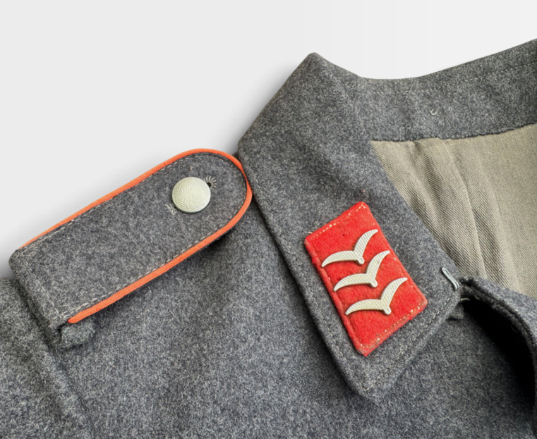 Luftwaffe Flakartillerie Obergefreiter 4-Taschenrock – L.B.A. (S) 39