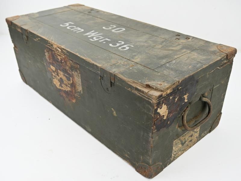 German WH 5cm Mortar 36 Ammo Box