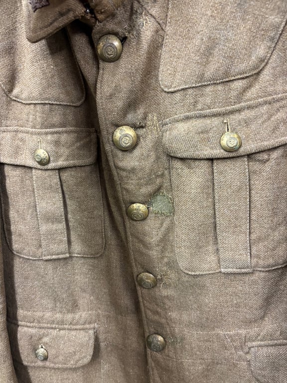 Canadian Made 1902 Pattern Jacket Dated 1918