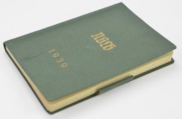 German NSLB 1939 Pocket Agenda
