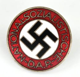 German NSDAP Party Badge RZM M1/92