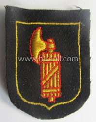 Waffen-SS 'volunteer'-arm-shield as was intended for usage by...