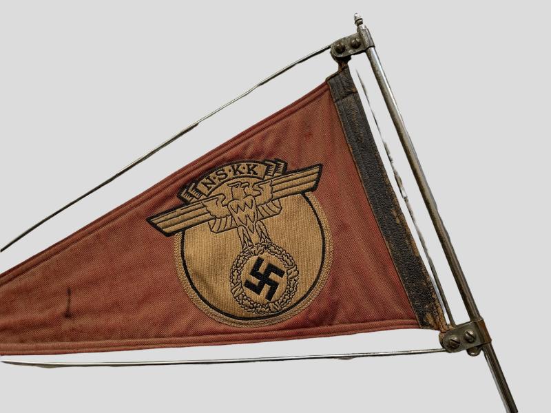NSKK Vehicle Pennant with Frame
