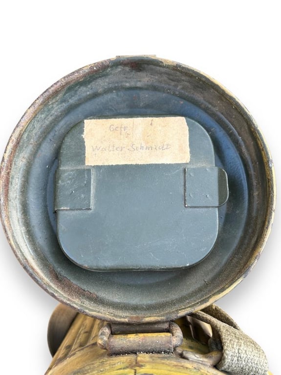 Olive Tropical Tan Gasmask Canister -named-