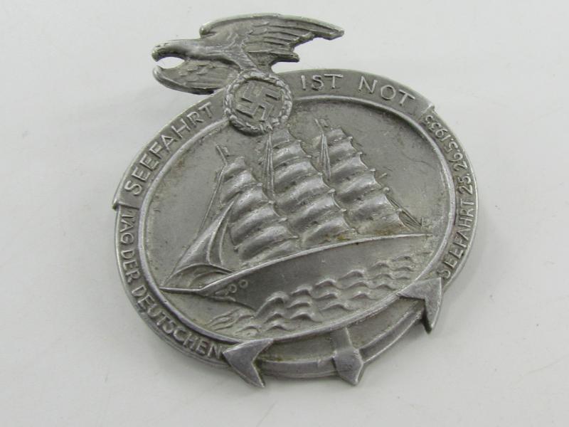 Seefahrt ist Not, Tag der Deutschen Seefahrt 1935 Badge