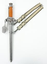 German WH Officer's Dagger with Hanger 'Carl Eickhorn'