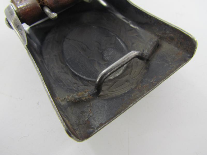 Luftwaffe steel belt buckle by F.W. Assmann & Söhne