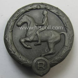 'Deutsches Jugendreiterabzeichen der 3. Klasse (ie. 'in Bronze')...