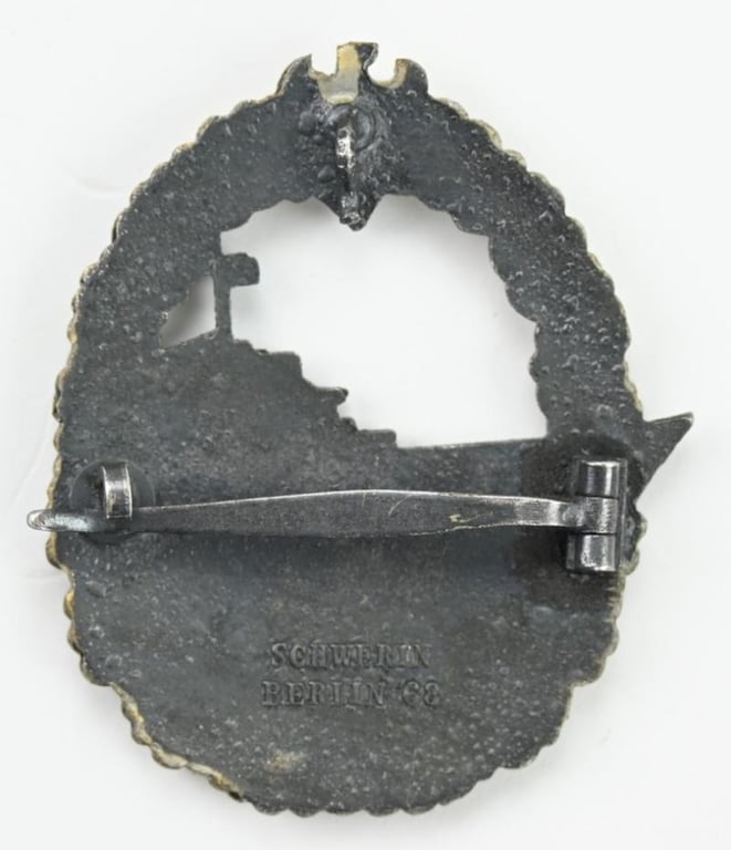 German KM Destroyer War Badge