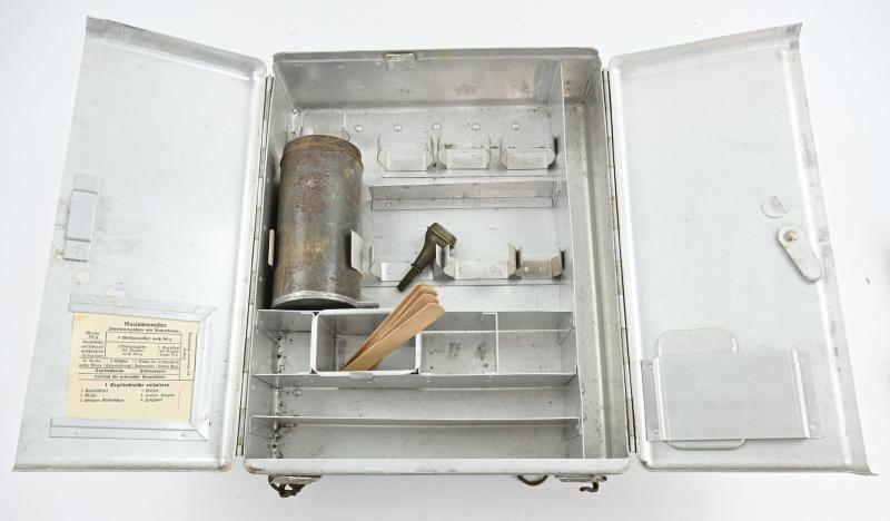 German Luftschutz Chemical Gas Test Tornister