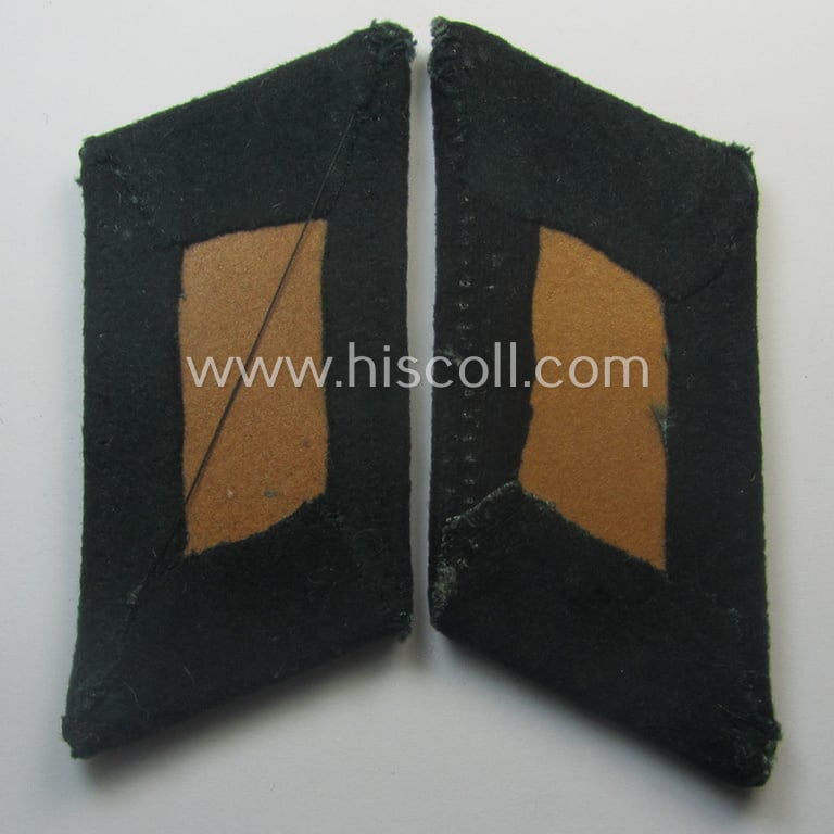 Pair of WH (Heeres) collar-tabs (ie. 'Kragenspiegel für Offiziere'): 'Offizier der Infanterie-Trpn.'